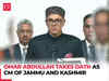 Omar Abdullah sworn in as first Chief Minister of Union Territory Jammu and Kashmir