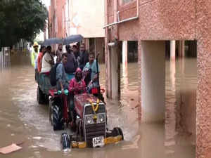 Bengaluru Rains: Yelahanka suburb submerged in rainwaters as heavy rainfall continues to batter city