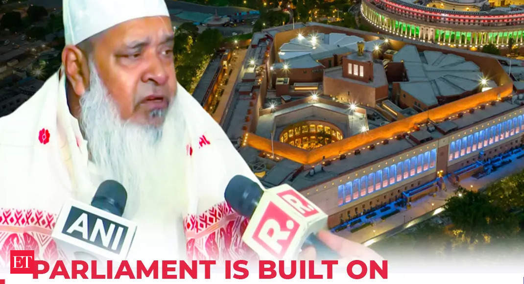 waqf board: ‘Parliament is built on Waqf property’s land…’: AIUDF chief Badruddin Ajmal sparks controversy – The Economic Times Video