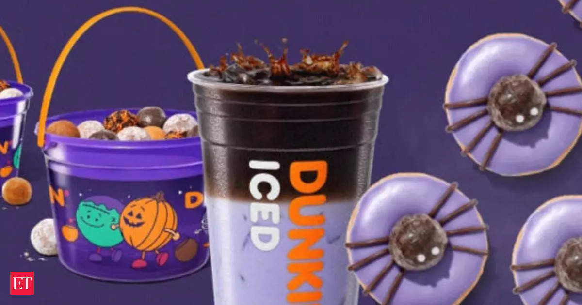 Halloween 2024 Dunkin donuts doughnuts Dunkin’ new lineup of Halloween