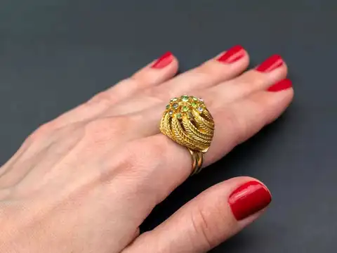 Customized gold ring