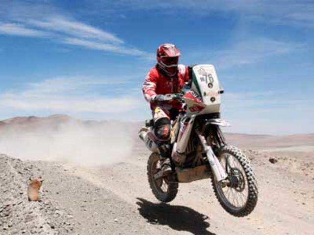 Argentina Chile Peru Dakar Rally at the Atacama