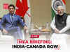 India-Canada row: Media briefing by Ministry of External Affairs | Live