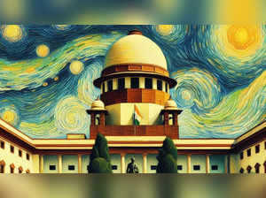 AI image of Supreme Court.