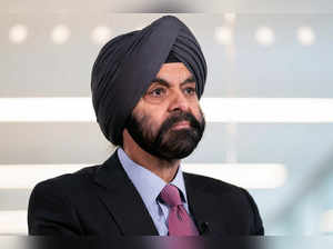 World Bank President Ajay Banga speaks with Reuters