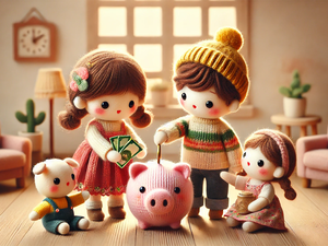 cute family dolls