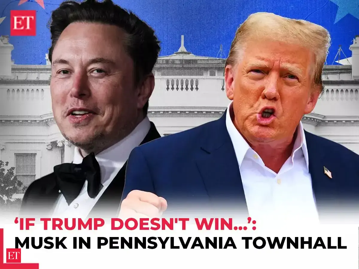 'This is the last election in US, if…': Elon Musk campaigns in ...