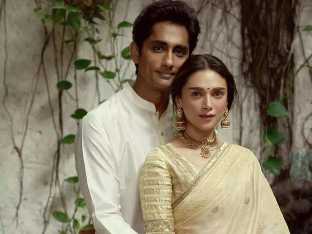 Aditi Rao Hydari and Siddharth