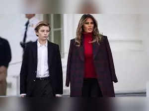 Barron was not allowed to open a bank account; Melania points to cancel culture