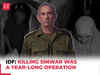 IDF shows video of Hamas chief Sinwar in Gaza tunnel on eve of Oct 7 attack