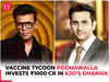 Adar Poonawalla partners with Karan Johar, acquires 50% stake in Dharma for ?1000 Cr