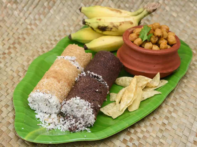 Puttu and Kadala Curry