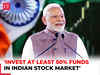 'Invest 50% in India’s share market': PM Modi advises investors, citing Mobius' investment idea