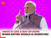 India, a beacon of hope and positivity despite global challenges: PM Modi