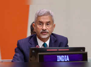 **EDS: IMAGE VIA @DrSJaishankar ON WEDNESDAY, SEPT 25, 2024** External Affairs M...