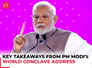 From 'Double AI' to global ties: Five key takeaways from PM Modi’s World Conclave address