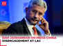 EAM Jaishankar on India-China disengagement at LAC: 'We will come back to pre-2020 situation'