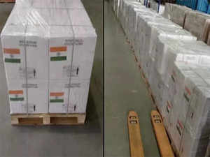 India sends humanitarian aid to Palestine; consignment comprises 30 tons of essential items