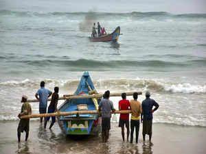 Cyclone Dana landfall in Odisha