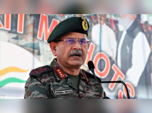 Army chief Upendra Dwivedi