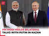 PM Modi holds bilateral talk with Putin in Kazan, says 'conflicts should be resolved peacefully...'