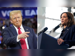 Donald Trump edges past Kamala Harris in this poll for the first time since July