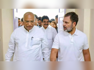 Mallikarjun Kharge, Rahul Gandhi