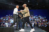 Watch: Detroit rally turns epic as Barack Obama raps Eminem’s classic hit