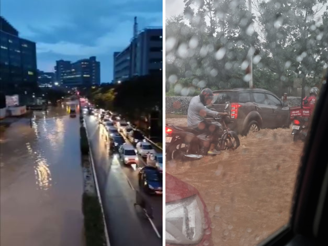 Manyata Tech Park flooding