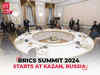 BRICS Summit 2024 Live | Leaders arrive at Kazan Expo Center for meeting