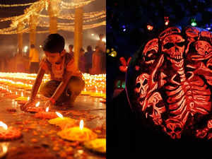 When Diwali meets Halloween