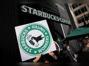 FILE PHOTO: Starbucks baristas and customers have one message to new CEO: change!