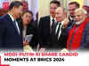 Modi-Putin-XI share candid moments at BRICS Summit 2024: From carefree laughs to power ‘thumbs-up’