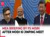 MEA Briefing by Foreign Secretary Vikram Misri | Modi-XI Jinping meet | BRICS SUMMIT | Russia