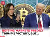 US Elections: Crypto betting markets predict Trump's win, but top 4 US surveys show Harris ahead