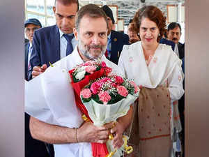 Rahul Gandhi, Priyanka Gandhi leave for Kerala's Wayanad, to file nomination