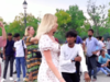 Man dances around uncomfortable Russian woman at Delhi's India Gate, sparks outrage