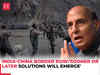 'Sooner or later solutions will emerge,' says Defence Minister Rajnath on India, China border truce