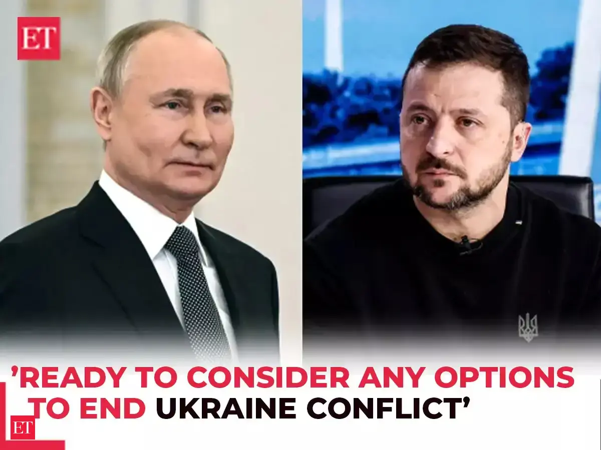 Putin says he is ready to consider any options to end conflict in ...