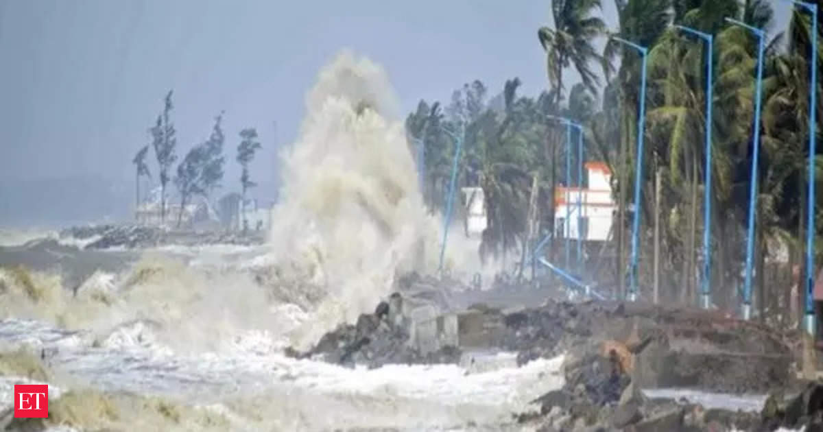 Cyclone Dana strikes Odisha and West Bengal; Watch videos of strong winds uprooting trees, roads blocked by debris