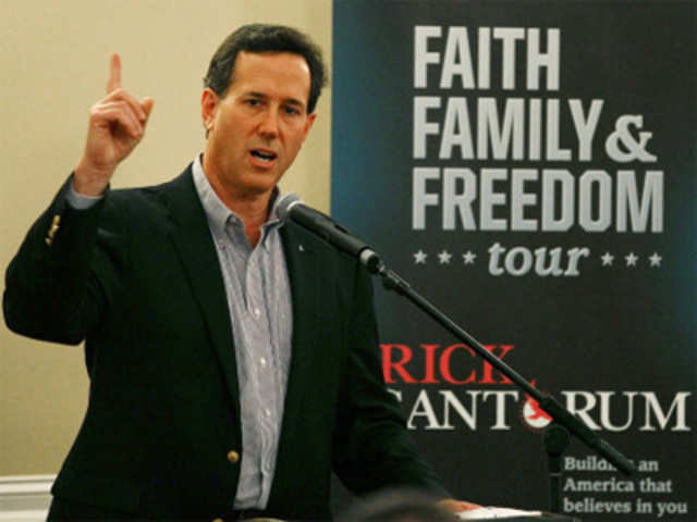 Rick Santorum holds town hall in Columbia, South Carolina