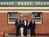 Shane Warne honoured with stand named after him at Melbourne's Junction Oval