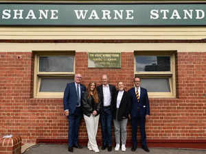 Shane Warne stand unveiled at Melbourne's Junction Oval