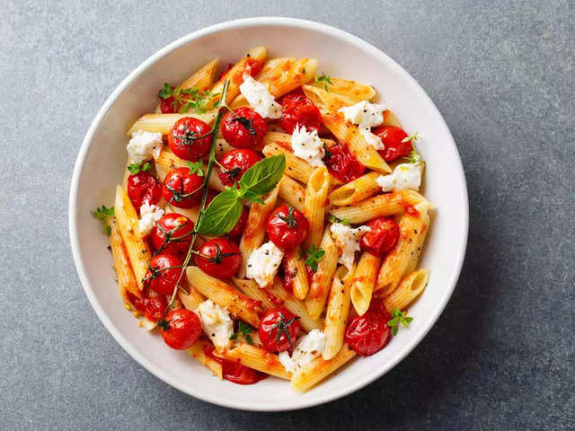 Paneer-Ball Pasta