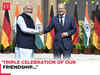 PM Modi welcomes Olaf Scholz at delegation-level meet, says 'Triple celebration of our friendship…'