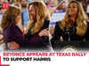 Battleground Texas: Beyoncé campaigns for Harris for US election 2024