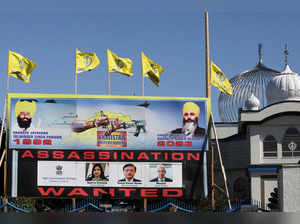 FILE PHOTO: Guru Nanak Sikh Gurdwara temple after the killing on its grounds in June 2023 of Sikh leader Hardeep Singh Nijjar, in Surrey