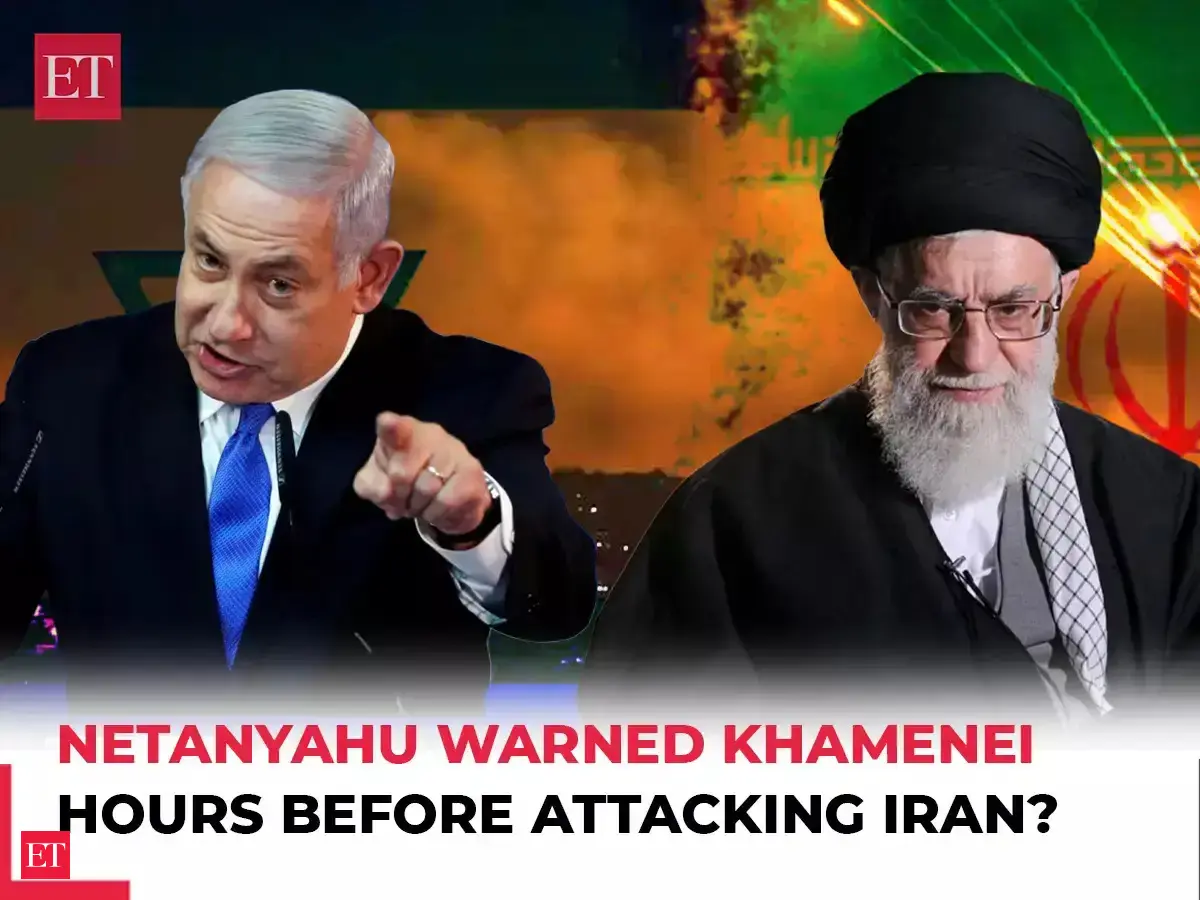 Israel Iran War: Israel sent 'secret' message to Iran before launching ...