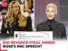 Amber Rose accuses Beyoncé of stealing her RNC speech at Harris rally: 'She wanna be me so bad…'