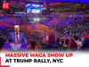 Trump rally at Madison Square Garden, NYC: A full house and 70K more standing outside in support